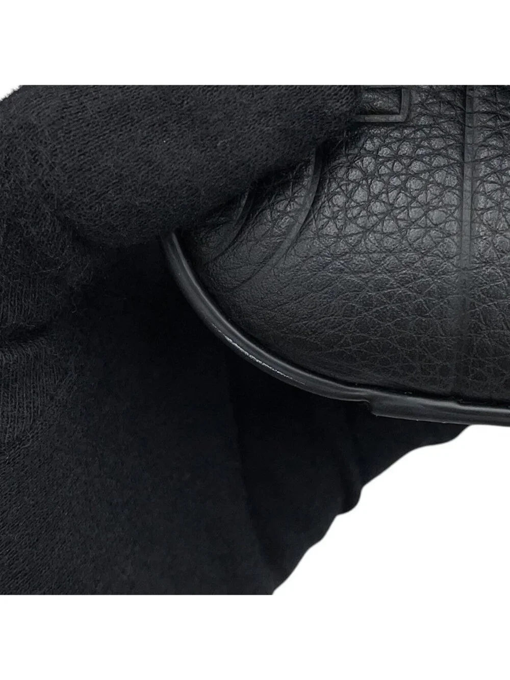 Dior Shoulder Bag Saddle Heritage Black